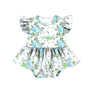 Mono de Bebé LT-469-YXW, Mono con Mangas con Volantes para Recién Nacidos de 0 a 6 Años, Vestido Estampado, Mono Cómodo - Product Image 3