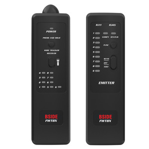 BSIDE FWT8X Détecteur de câbles réseau RJ11 RJ45, testeur de traqueur de fils, émetteur-récepteur - Product Image 1