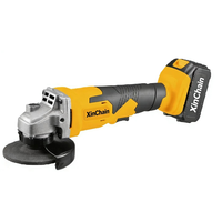 Meuleuse d'angle sans fil électrique XinChain KN-8510 800W de haute qualité avec interrupteur coulissant, moteur sans balais, robuste pour le bricolage et l'industrie