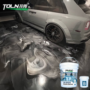 Campione Gratuito: Rivestimento Autolivellante per Pavimenti in Resina Epossidica <span class=keywords><strong>3D</strong></span>, Vernice Liquida Artistica Metallizzata ad Alta Resistenza ai Graffi - Product Image 3