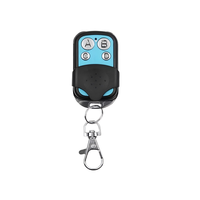 Télécommande universelle à code copiable 4 boutons, code roulant 433,92 MHz RF pour alarme de sécurité et télécommandes de volets roulants de garage
