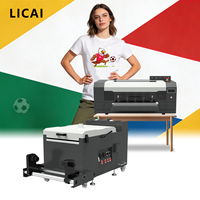 Impresora DTF LC-A100 de Alta Velocidad con Tinta Blanca, Máquina de Transferencia de Calor para Impresión Textil