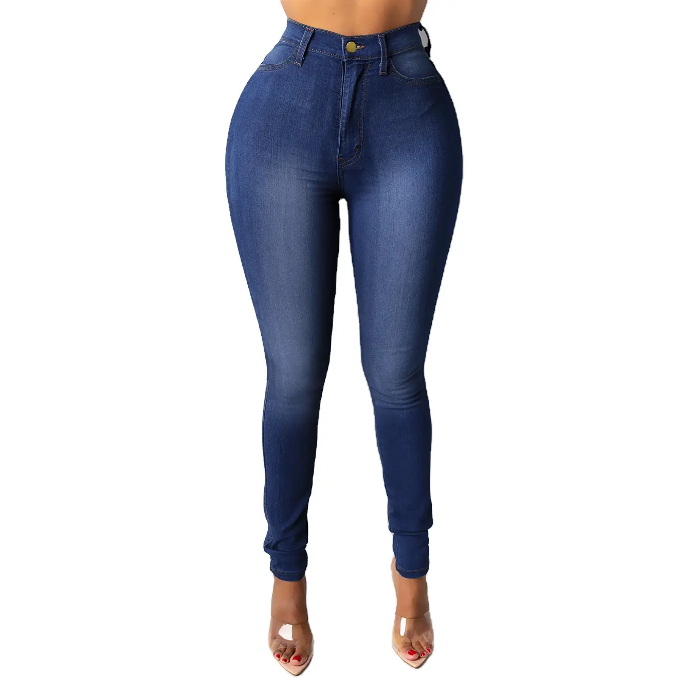 2023 Jeans da donna donna Casual Streetwear Workout Harem Boy Friend vita alta Mom Jeans pantaloni da donna in Denim pantaloni