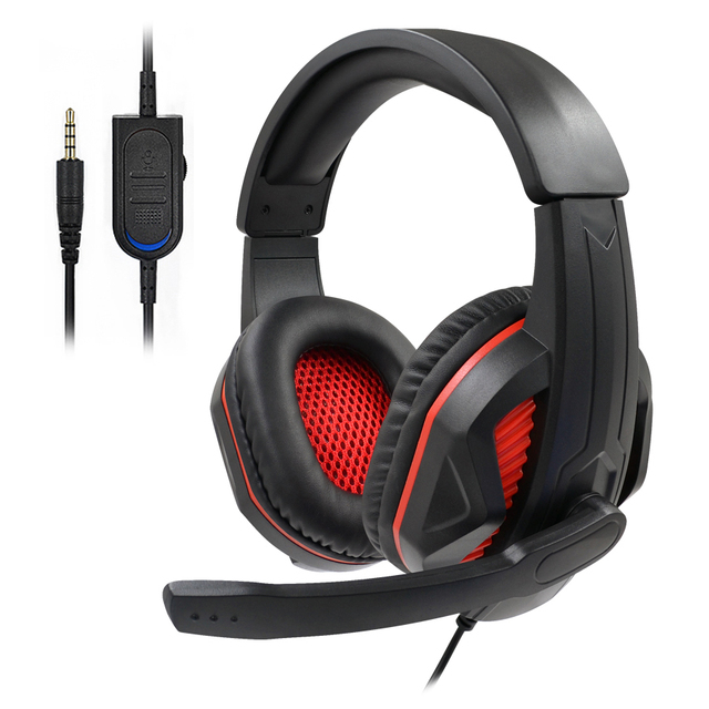 Ultimate Game Experience Headset with Microphone High Quality Noise Reduction Stereo Wired Gaming Headset for P4