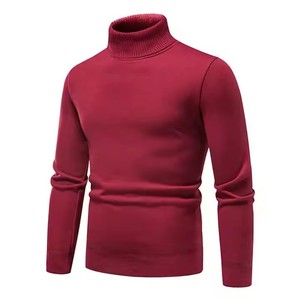 Suéter <span class=keywords><strong>de</strong></span> <span class=keywords><strong>Punto</strong></span> <span class=keywords><strong>de</strong></span> Cuello Alto <span class=keywords><strong>de</strong></span> Algodón a la Moda para <span class=keywords><strong>Hombre</strong></span> en Europa y América, un Suéter <span class=keywords><strong>de</strong></span> <span class=keywords><strong>Punto</strong></span> Cálido para Otoño e Invierno - Product Image 5