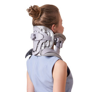 गर्दन दर्द से राहत के लिए हल्के डिजाइन के साथ ईस रोह एम्प प्रमाणित ग्रीवा एयर ट्रैक्शन कॉलर - Product Image 4