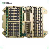PCBSync Rogers RT/duroid 6006 1.5mm 1oz 3u" Or 8 couches PCB de communication aérospatiale