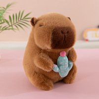 Peluche Capybara de 8 pouces pour machine à griffes, vente en gros mixte, idéale pour les cadeaux de mariage, les cadeaux d'événements et les cadeaux pour enfants
