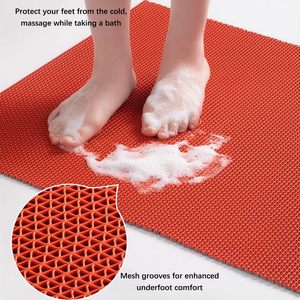 厨房浴室防水防滑聚氯乙烯S游泳池湿区空心地垫 - Product Image 3