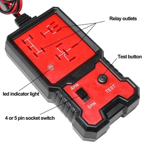 Xe Relay Tester 12V Điện tử ô tô Relay Tester phổ quát cho <span class=keywords><strong>Auto</strong></span> Battery Checker alternator Analyzer công cụ chẩn đoán - Product Image 3