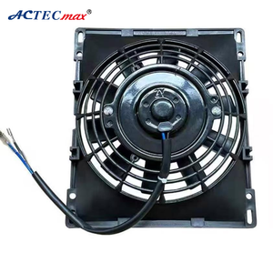 Ventilateur de radiateur de véhicule de croisière de 7 pouces AC.117.4025 Système de refroidissement du moteur de moto Ventilateur de dissipation de chaleur carré - Product Image 1