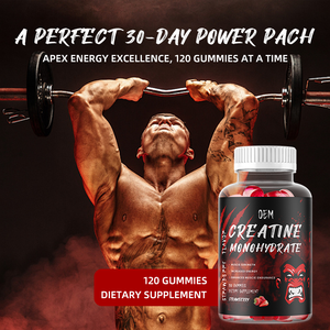 OEM/ODM Sugar-Free <strong>Creatine</strong> Gummies Energy Supplements for Adults Pre-Workout Gummy <strong>Monohydrate</strong> <strong>Creatine</strong> - Product Image 5