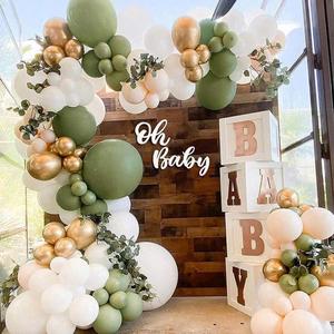 Latex Birthday Party Balloons Rose Red Blue Gold Arch Kit Wedding Baby Shower Easter Christmas Valentine's Day Decoration Set - Product Image 1