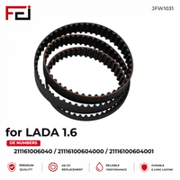 Kit de chaîne de distribution en acier FEI avec accessoires pour moteur Lada 1.6L, nouveau tendeur de courroie automatique et pompe à eau KP15670XS 530066330, garantie 12 mois
