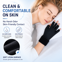 Gant thérapeutique en gel solide mains libres pour pouce, doigts et poignet, avec fonction de refroidissement post-chirurgie, pour soins à domicile et repos au travail
