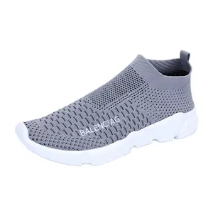 Topsion Made In China Wholesale Cheap Men Sock Sneaker Shoe Easy Clearance Sport Footwear