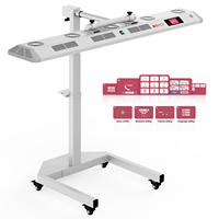 Panneau de luminothérapie rouge professionnel BioMol Beauty, dispositif de luminothérapie LED multi-longueurs d'onde, infrarouge proche, spa, clinique, bien-être