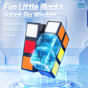 Moyu dễ dàng 1x2x3 1x3x3 2x2x3 tốc độ <span class=keywords><strong>Cube</strong></span> cubing lớp học nhựa đen CUBO magico Câu Đố não trêu ghẹo trẻ em Đồ chơi với gạch - Product Image 2