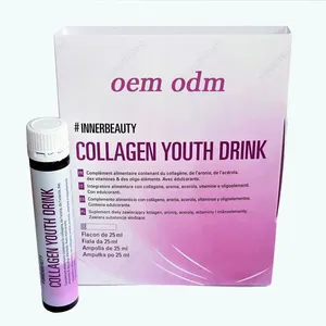 천연 성분 구강 액체 콜라겐 음료 안티 에이징 포뮬러 글로우 콜라겐 펩타이드 음료