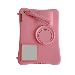 New <span class=keywords><strong>iPad</strong></span> 6 9.7 11 inch môi đỏ tráng men vỏ phẳng Nhẫn Chủ Silicone lười biếng cảm ứng lên gương - Product Image 3