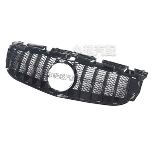 Rejilla de malla para Mercedes-Benz Clase SLC R172 GT, embellecedor negro plateado de plástico ABS para parachoques - Product Image 3