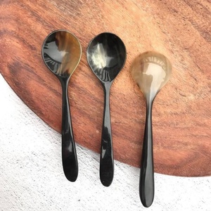 Buffalo Horn Spoon Coffee Spoon and Home and Kitchen for Tabletop Spoon for Use by United Trade World - Product Image 4