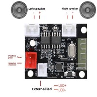 5V double canal Audio BT amplificateur décodage PCBA Module 5W * 2 HSC3025 1 oz cuivre voiture Massage chaise canapé haut-parleur Audio