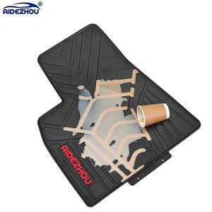 Alfombrillas de Goma de Látex para Auto, Compatibles con <span class=keywords><strong>ALFA</strong></span> ROMEO STELVIO, Años 2017, 2018, 2019, 2020, 2021, <span class=keywords><strong>2022</strong></span>, 2023, 2024, 2025, 2026 en Adelante - Product Image 4