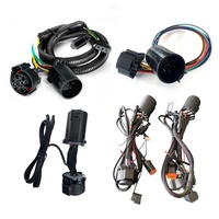 Faisceau de câblage de remorque personnalisé avec connecteur à 7 broches pour camping-car, fabrication en usine OEM/ODM, faisceau de câblage automobile pour remorque