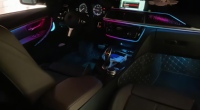 Kit d'éclairage LED intérieur dynamique et coloré style Galaxy pour BMW Série 3/4 2013-2019 F30 F34