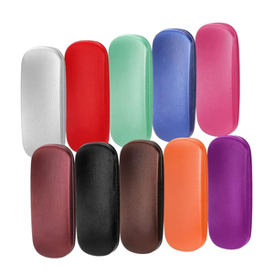 סיטונאי יוקרה משקפי משקפיים באיכות Pu משקפיים באיכות גבוהה עור Pu לוגו מותאם אישית משקפיים משקפי שמש קופסאות מארזים אריזה - Product Image 2