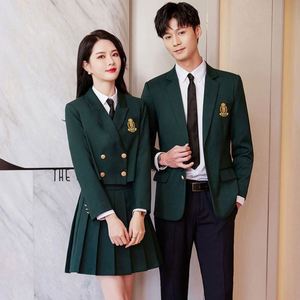 Design Neutral Style Knit Autumn Vogue Shirt High School Student Customize Wholesale Sportswear Button OEM Customization - Product Image 3