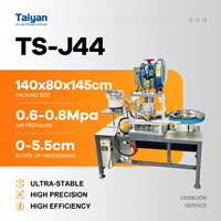 Machine de traitement entièrement automatique pneumatique pour le support arrière des cadres photo, avec bouton rotatif et fixation par clip pivotant, matériel d'usine