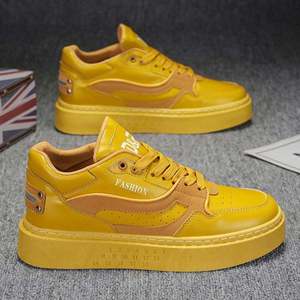 Zapatos Planos de Skateboarding para Hombre 2025, Zapatos de Plataforma Modernos de Cuero Genuino, Antideslizantes, Transpirables y Casuales - Product Image 3