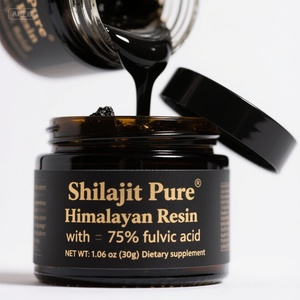Résine de Shilajit de qualité alimentaire 800 mg, acide fulvique 85+ et complexe de 85+ oligo-éléments pour l'énergie, la force et l'immunité des adultes – Complément alimentaire - Product Image 1