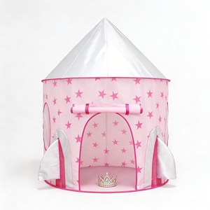 Maison de jeu extérieure Princess Palace avec balcon et volets pour des jeux imaginatifs détaillés - Product Image 1