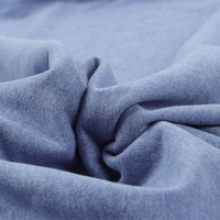 Nouveau style tissu polaire tricoté en laine, soie, viscose, élasthanne/polyester, brossé double face, moderne, pour couette, largeur 43/44 pouces, automne-hiver