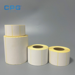 Étiquettes d'expédition thermiques directes à haute adhérence imprimées sur mesure, imperméables, 4x6 pouces, pour cartons et colis, pour le commerce électronique - Product Image 1