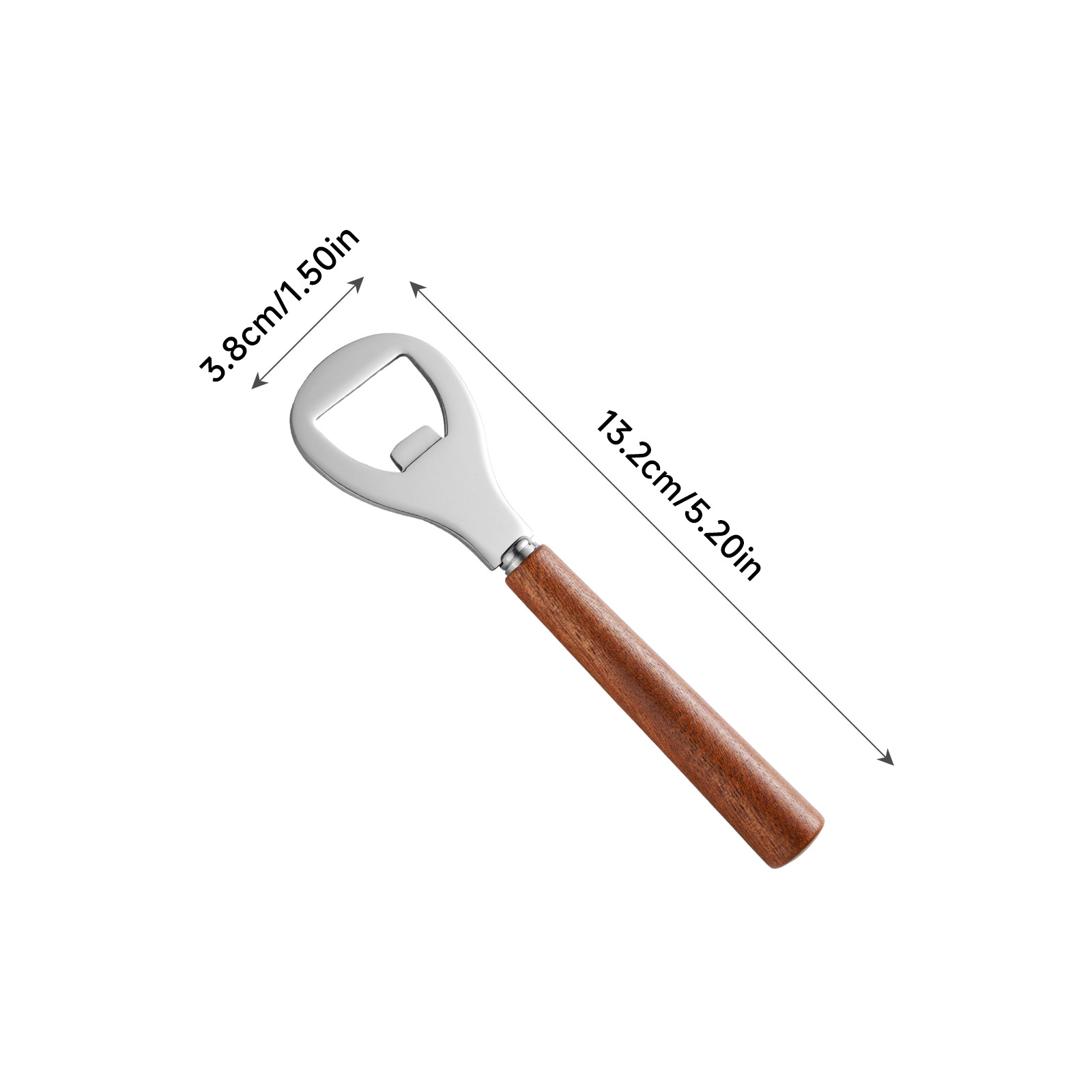 bottle opener -- silver