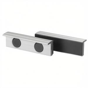 Cubiertas Magnéticas de Aluminio para Mordazas de Tornos de Banco, Recubiertas de Goma, Marca Fervi - Product Image 2