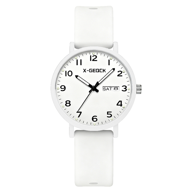 Women's Quartz Watch for Exams 2026 New Model with Luminous Display Simple Design Stainless Steel Case