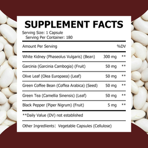 Factory Direct White Kidney Bean Capsules with White Kidney Cambogia Cinnamon Natural Herbal <b>Supplement</b> Bulk Supply Capsules - Product Image 2