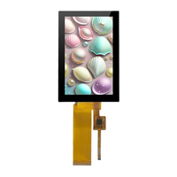 Layar LCD TFT Warna 4 inci 3,97 inci Resolusi 480x800 RGB dengan Layar Sentuh GT911