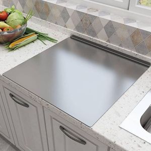 YOTO <span class=keywords><strong>Tagliere</strong></span> <span class=keywords><strong>Grande</strong></span> in Acciaio Inossidabile con Funzioni di Rotazione e Taglio <span class=keywords><strong>per</strong></span> Cucinare, <span class=keywords><strong>Impastare</strong></span> e Uso Domestico - Product Image 2