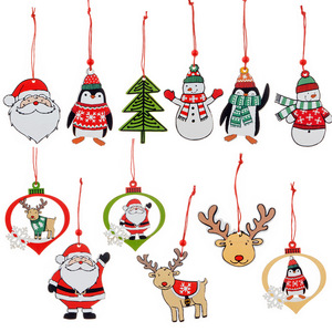 Fournitures <span class=keywords><strong>de</strong></span> <span class=keywords><strong>décoration</strong></span> <span class=keywords><strong>de</strong></span> <span class=keywords><strong>Noël</strong></span> personnalisées <span class=keywords><strong>en</strong></span> gros, ornement <span class=keywords><strong>de</strong></span> <span class=keywords><strong>Noël</strong></span> suspendu <span class=keywords><strong>en</strong></span> <span class=keywords><strong>bois</strong></span> <span class=keywords><strong>de</strong></span> luxe à sublimation - Product Image 3