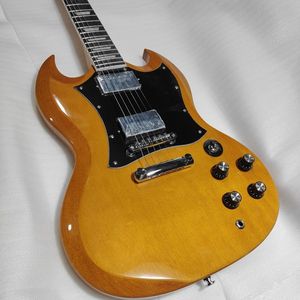 Chitarra Elettrica SG Professionale Entry-Level in Mogano Massello a <span class=keywords><strong>6</strong></span> Corde con Pickup H-H Serie Muse per Pratica e Performance - Product Image 1