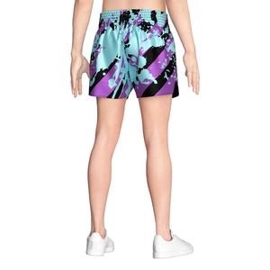 Shorts de Muay Thai en satin, personnalisables avec logo, pour arts martiaux, fitness, boxe thaï, BJJ, MMA, boxe et gilet de combat, en polyester écologique - Product Image 6