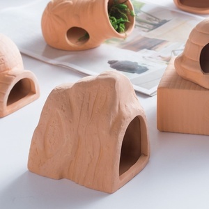 Cave à poissons d'aquarium en céramique pour plecos et cichild élevage et cachette accessoires d'aquarium à la maison - Product Image 4