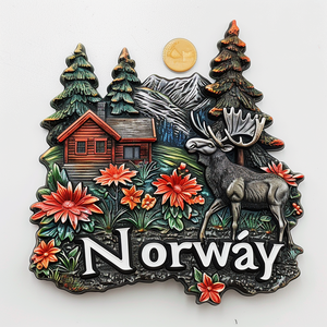 Nuovissimo Magnete per Frigorifero in Resina Personalizzato, Souvenir di Paesi e Città, <span class=keywords><strong>Turchia</strong></span> Germania Norvegia Canada, Magnete 3D Personalizzato con Logo - Product Image 5