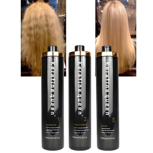 Keratin Queen 1000ml Tratamiento Capilar de <span class=keywords><strong>Keratina</strong></span> Brasileña con Colágeno, Crema Alisadora para el Cabello - Product Image 2